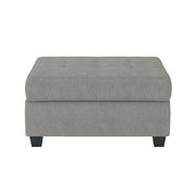 9507GRY-4 Storage Ottoman - 9507GRY-4