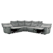 9509DG*6LRRR (6)6-Piece Modular Reclining Sectional - 9509DG*6LRRR