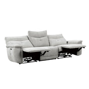 9509MGY-3PWH* (3)Power Double Reclining Sofa with Power Headrests - 9509MGY-3PWH*