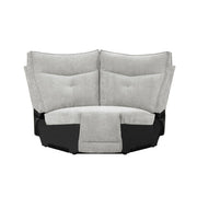 9509MGY*6LR5R (6)6-Piece Modular Reclining Sectional with Right Chaise - 9509MGY*6LR5R