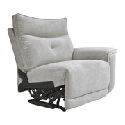 9509MGY*6LRRRPWH (6)6-Piece Modular Power Reclining Sectional with Power Headrests and USB Ports - 9509MGY*6LRRRPWH
