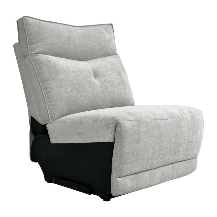 9509MGY-AC (3/6)Armless Chair - 9509MGY-AC