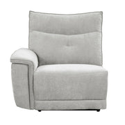 9509MGY-LR (1/6)Left Side Reclining Chair - 9509MGY-LR