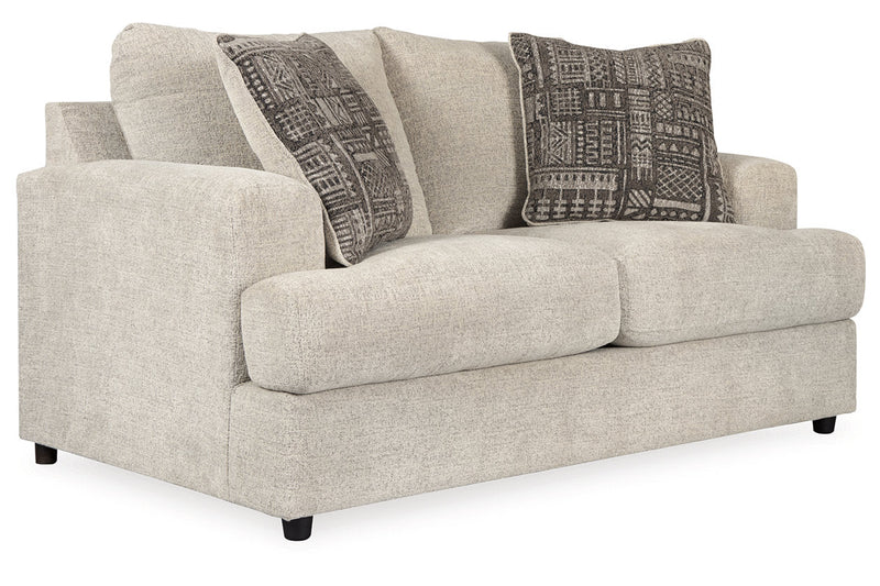 Soletren Stone Sofa, Loveseat, and Ottoman -  Ashley - DMV Furniture