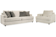 Soletren Stone Sofa and Oversized Chair -  Ashley - DMV Furniture