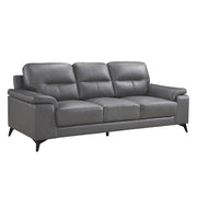 9514DGY*2 2pc Set: Sofa, Love - 9514DGY*2