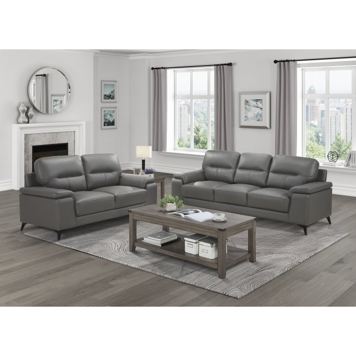 9514DGY-2 Love Seat - 9514DGY-2