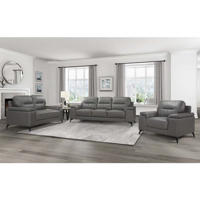 9514DGY-2 Love Seat - 9514DGY-2