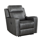 9515DGY-1PW Power Reclining Chair - 9515DGY-1PW