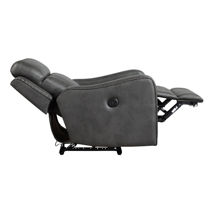 9515DGY-1PW Power Reclining Chair - 9515DGY-1PW
