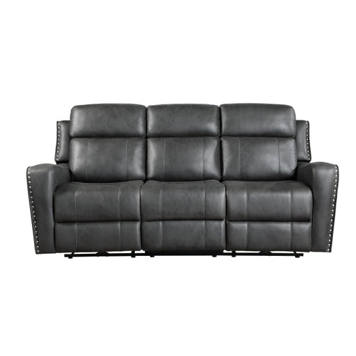 9515DGY-3 Double Reclining Sofa - 9515DGY-3