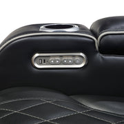 9516BLK*2PWH 2pc Set: Sofa, Love (Power) - 9516BLK*2PWH