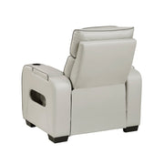 9516TPE-1PWH Power Reclining Chair with Power Headrest, Cup holders and Storage Arms(Top and Side), Charging Ports and LED lighting - 9516TPE-1PWH