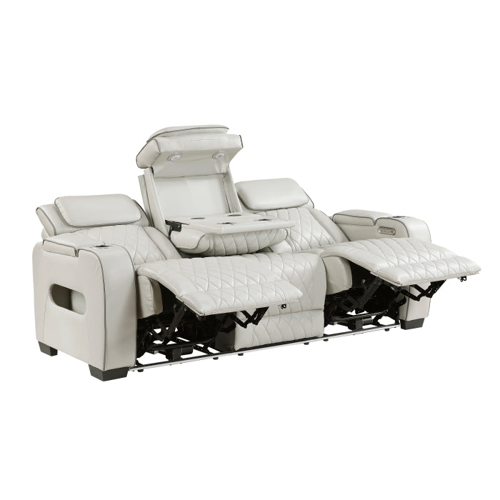 9516TPE*2PWH 2pc Set: Sofa, Love (Power) - 9516TPE*2PWH