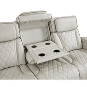 9516TPE*2PWH 2pc Set: Sofa, Love (Power) - 9516TPE*2PWH
