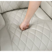 9516TPE-2PWH Power Double Reclining Love Seat with Center Console, Power Headrests, Storage Arms(Top and Side), Cup holders, Charging Ports and LED lighting - 9516TPE-2PWH