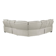9516TPES*32LCN2RCNPWH (3)3-Piece Power Reclining Sectional with Consoles, Power Headrests, Storage Arms(Top and Side), Cup holders, Charging Ports, Wireless speakers and LED lighting - 9516TPES*32LCN2RCNPWH