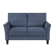 9519BUE*2 2pc Set: Sofa, Love - 9519BUE*2