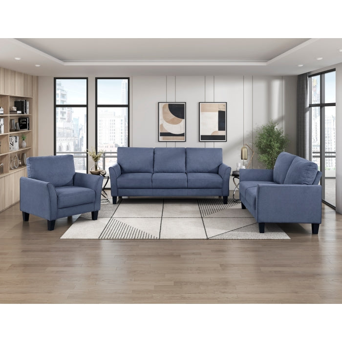 9519BUE-2 Love Seat - 9519BUE-2