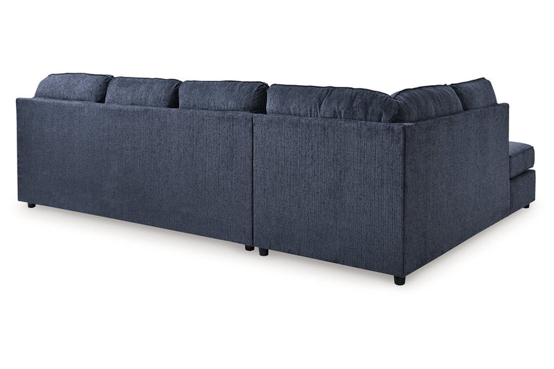 Albar Place Cobalt 2-Piece Sectional -  Ashley - DMV Furniture