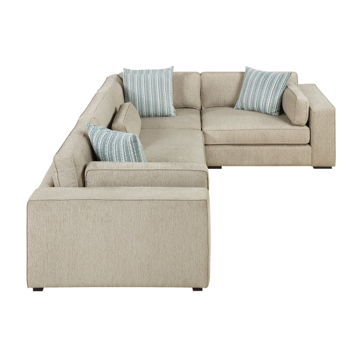 9535PT*41L1R (4)4-Piece Sectional - 9535PT*41L1R