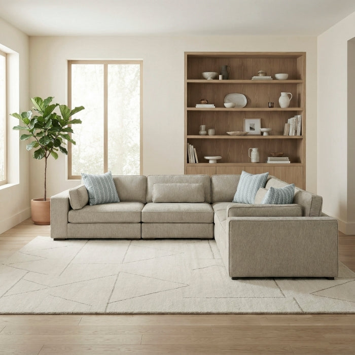 9535PT*51L1R (5)5-Piece Sectional - 9535PT*51L1R
