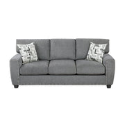 9538DGY*2 2pc Set: Sofa, Love - 9538DGY*2