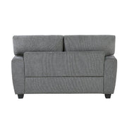 9538DGY*2 2pc Set: Sofa, Love - 9538DGY*2