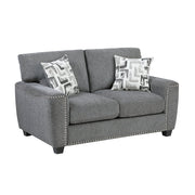 9538DGY-2 Love Seat - 9538DGY-2