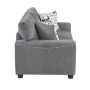 9538DGY-2 Love Seat - 9538DGY-2