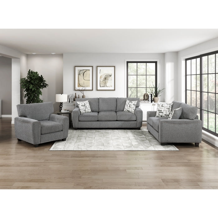 9538DGY-3 Sofa - 9538DGY-3