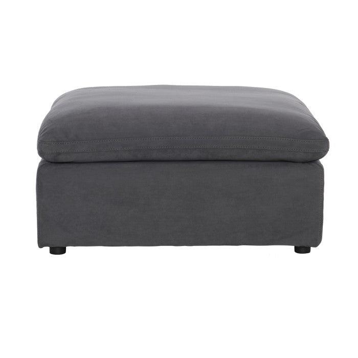 Guthrie 5-Piece Modular Sectional With Ottoman In Gray 9546Gy*5Ot | Homelegance
