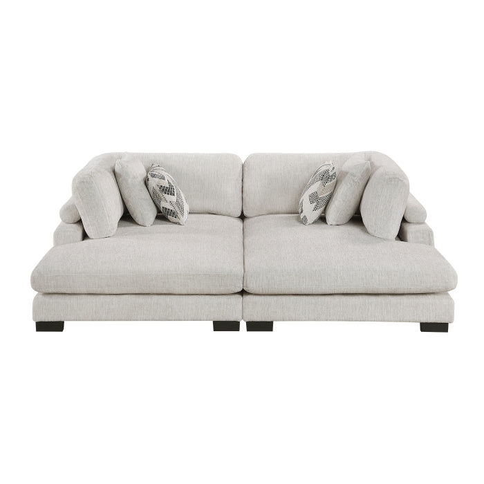9555BEG*2VC (2)2-Piece Chaises - 9555BEG*2VC