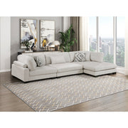 9555BEG*3CRACVC (3)3-Piece Modular Sectional with Chaise - 9555BEG*3CRACVC