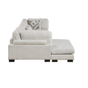 9555BEG*3CRACVC (3)3-Piece Modular Sectional with Chaise - 9555BEG*3CRACVC