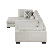 9555BEG*3CRACVC (3)3-Piece Modular Sectional with Chaise - 9555BEG*3CRACVC