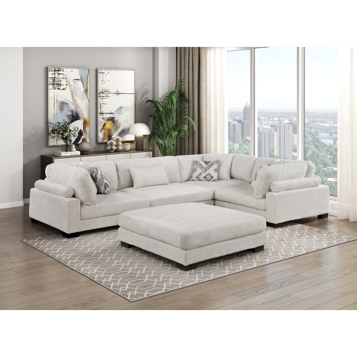 9555BEG-4 Ottoman - 9555BEG-4