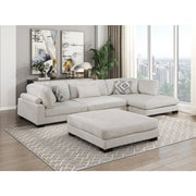 9555BEG-4 Ottoman - 9555BEG-4