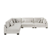 9555BEG*42CR2AC (4)4-Piece Modular Sectional - 9555BEG*42CR2AC