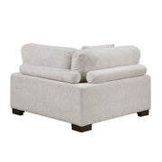 9555BEG*42CRACOT (4)4-Piece Modular Sectional with Ottoman - 9555BEG*42CRACOT