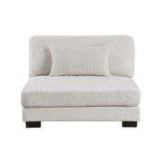 9555BEG*42CRACOT (4)4-Piece Modular Sectional with Ottoman - 9555BEG*42CRACOT
