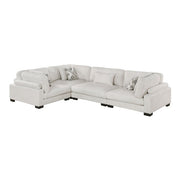 9555BEG*43CRAC (4)4-Piece Modular Sectional - 9555BEG*43CRAC