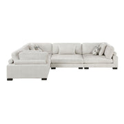 9555BEG*43CRAC (4)4-Piece Modular Sectional - 9555BEG*43CRAC