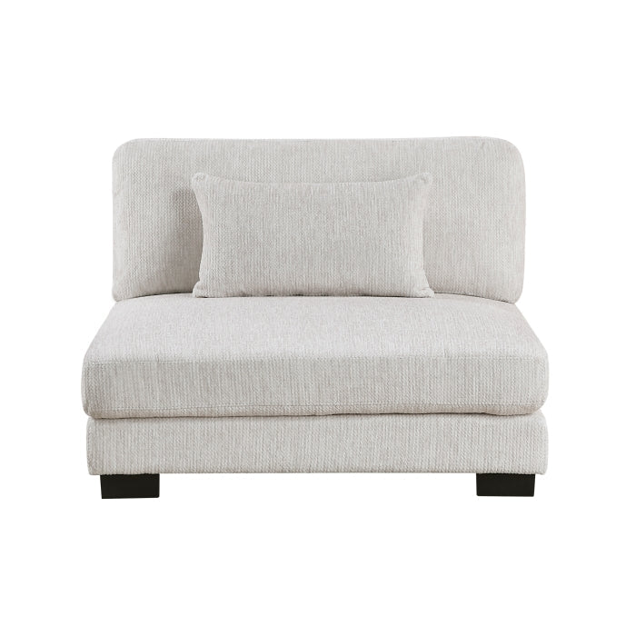 9555BEG*4CR2ACVC (4)4-Piece Modular Sectional with Chaise - 9555BEG*4CR2ACVC