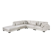 9555BEG*52CR2ACOT (5)5-Piece Modular Sectional with Ottoman - 9555BEG*52CR2ACOT