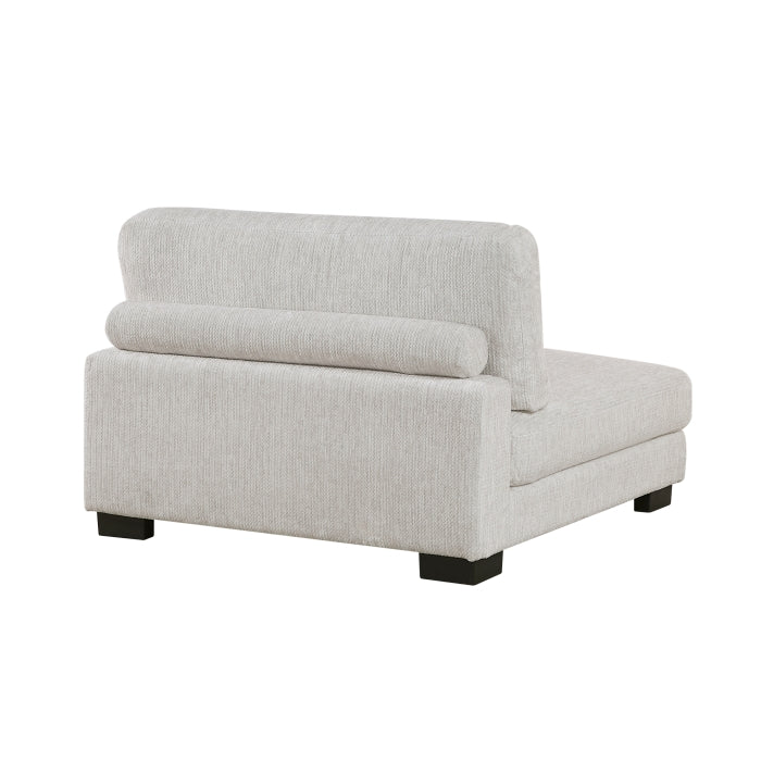 9555BEG*53CRACOT (5)5-Piece Modular Sectional with Ottoman - 9555BEG*53CRACOT