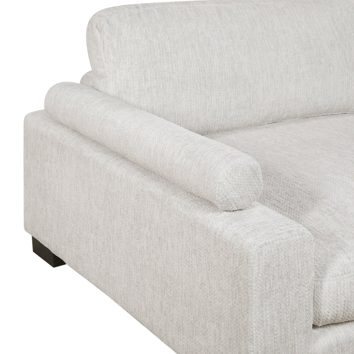 9555BEG*5CR2ACVCOT (5)5-Piece Modular Sectional with Chaise and Ottoman - 9555BEG*5CR2ACVCOT
