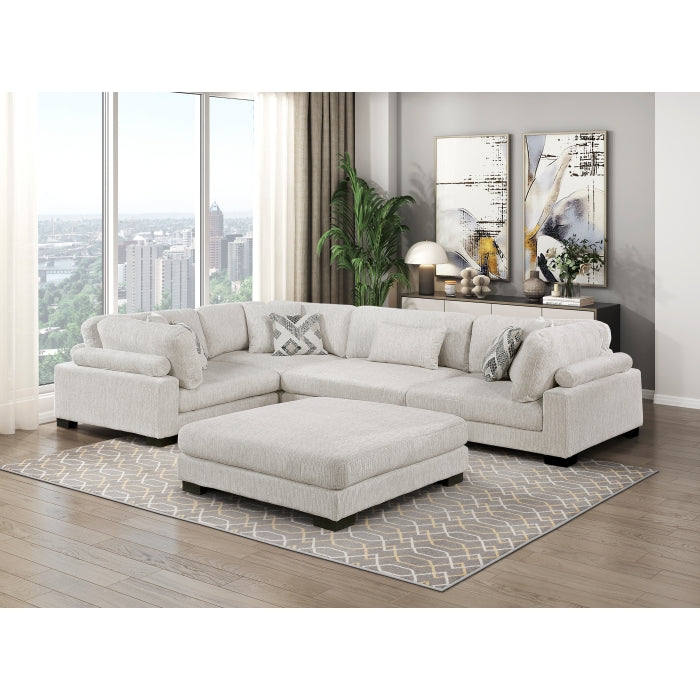 9555BEG-AC Armless Chair - 9555BEG-AC