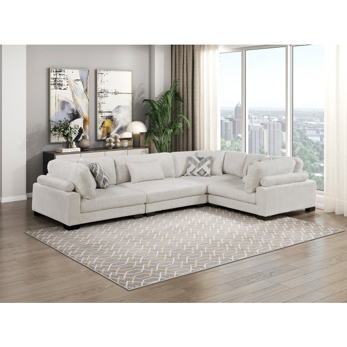 9555BEG-AC Armless Chair - 9555BEG-AC