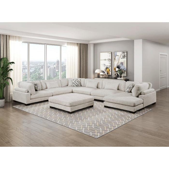 9555BEG-AC Armless Chair - 9555BEG-AC